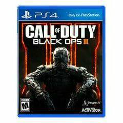 Front cover view of Call Of Duty Black Ops III for PS4