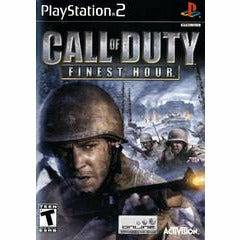 Call Of Duty Finest Hour - PlayStation 2 (LOOSE) - Premium Video Games - Just $5.99! Shop now at Retro Gaming of Denver