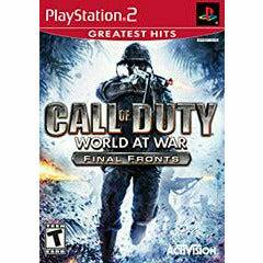 Call Of Duty World At War Final Fronts [Greatest Hits] - PlayStation 2 - Premium Video Games - Just $9.99! Shop now at Retro Gaming of Denver