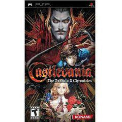 Front cover view of Castlevania Dracula X Chronicles - PSP
