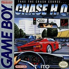 Front cover view of Chase HQ  - GameBoy