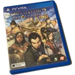 Front cover view of Civilization Revolution 2 Plus - PAL PlayStation Vita