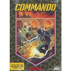 Front cover view of Commando - Atari 2600