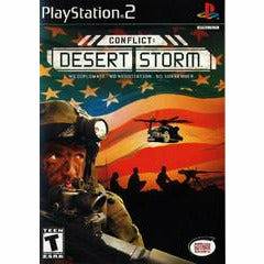 Front cover view of Conflict Desert Storm for PlayStation 2