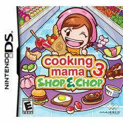 Front cover view of Cooking Mama 3: Shop & Chop - Nintendo DS