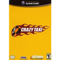 Front cover view of Crazy Taxi - Nintendo GameCube
