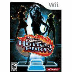 Front cover view of Dance Dance Revolution Hottest Party for Wii