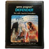 Top view of Defender Atari 2600
