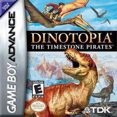 Front cover view of Dinotopia The Timestone Pirates for GameBoy Advance