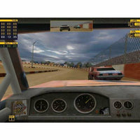 Driving scene from  of Dirt Track Racing for PC