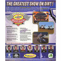 Rear cover view of Dirt Track Racing: Sprint Cars for PC