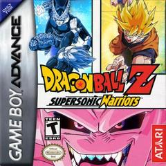 Front cover view of Dragon Ball Z Supersonic Warriors for GameBoy Advance