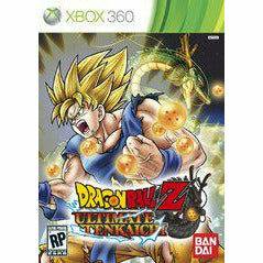 Front cover view of Dragon Ball Z: Ultimate Tenkaichi for Xbox 360