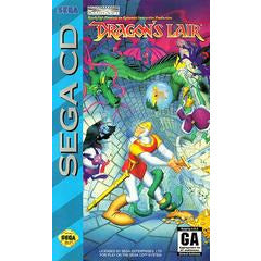 Front cover view of Dragon's Lair - Sega CD