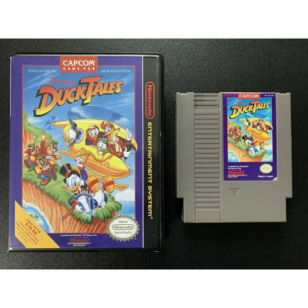 Ducktales Nes Cover Art Duck Tales With Bitbox Case NES Shop Retro