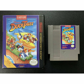 View of Duck Tales with Bitbox case for NES
