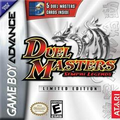 Front cover view of Duel Masters Sempai Legends for GameBoy Advance