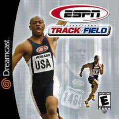 Front cover view of ESPN International Track And Field - Sega Dreamcast