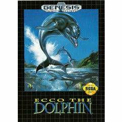 Front cover view of Ecco The Dolphin - Sega Genesis