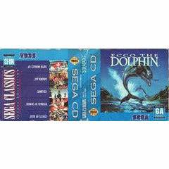 Front cover view of Ecco The Dolphin & Sega Classics for Sega CD