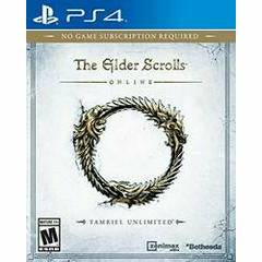 Front cover view of Elder Scrolls Online: Tamriel Unlimited - PlayStation 4