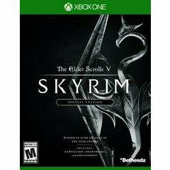 Front cover view of Elder Scrolls V: Skyrim Special Edition for Xbox One