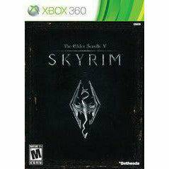 Front cover view of Elder Scrolls V: Skyrim for Xbox 360