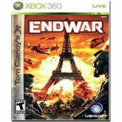 Front cover view of End War for Xbox 360