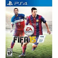 Front cover view of FIFA 15 for PlayStation 4