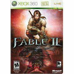Front cover view of Fable II for Xbox 360 