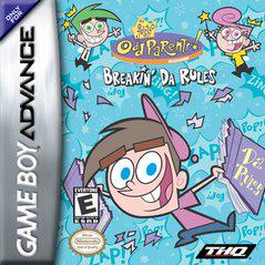 Front cover view of Fairly Odd Parents: Breakin' Da Rules for GameBoy Advance