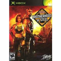 Front cover view of Fallout Brotherhood Of Steel for Xbox