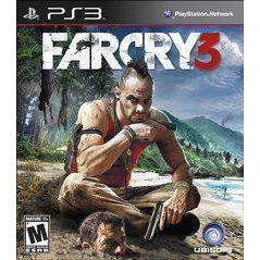 Front cover view of Far Cry 3 for PlayStation 3