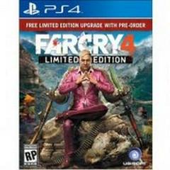 Front cover view of Far Cry 4 [Limited Edition] for PlayStation 4