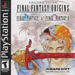 Front cover view of Final Fantasy Origins  - PlayStation