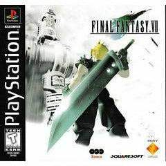 Front cover view of Final Fantasy VII for PlayStation