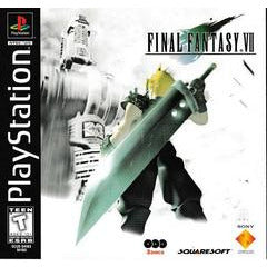 Front cover view of Final Fantasy VII - PlayStation