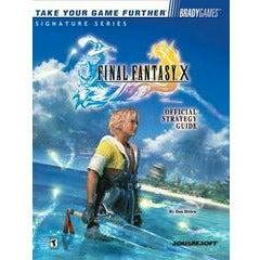 Final Fantasy X [BradyGames] Strategy Guide - (LOOSE) - Premium Video Game Strategy Guide - Just $10.99! Shop now at Retro Gaming of Denver