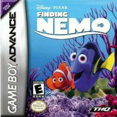 Front cover view of Finding Nemo for GameBoy Advance
