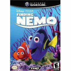 Front cover view of Finding Nemo for GameCube