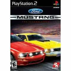 Front cover view of Ford Mustang The Legend Lives for PlayStation 2