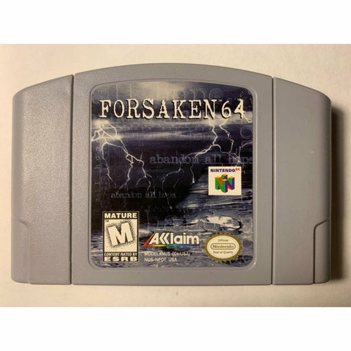 Forsaken 64 - Nintendo 64 (LOOSE) - Premium Video Games - Just $8.99! Shop now at Retro Gaming of Denver