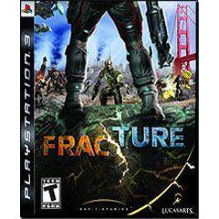 Front cover view of Fracture - PlayStation 3