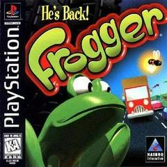 Front cover view of Frogger for PlayStation