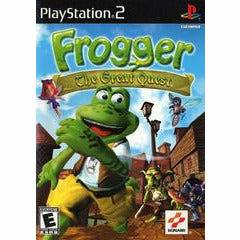 Front cover view of Frogger The Great Quest for PlayStation 2