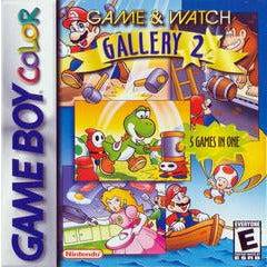 Front cover view of Game And Watch Gallery 2 for GameBoy Color