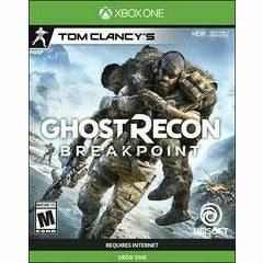 Front cover view of Ghost Recon Breakpoint for Xbox One
