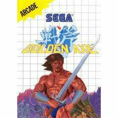 Front cover view of Golden Axe - Sega Master System