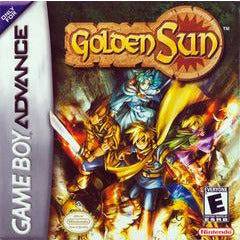 Front cover view of Golden Sun for GameBoy Advance