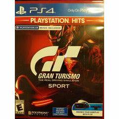 Front cover view of Gran Turismo Sport [PlayStation Hits] for PlayStation 4